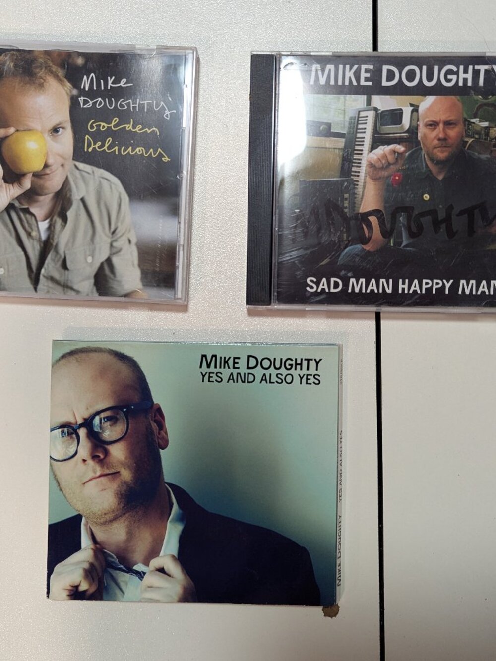 Lot of 3 Mike Doughty (of Soul Coughing) CDs w/ Cases, Liner Notes - SIGNED
